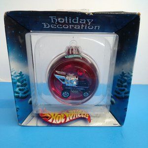 Hot Wheels Holiday Decoration Ornament Radio Flyer Purple 2002 Vintage NOS